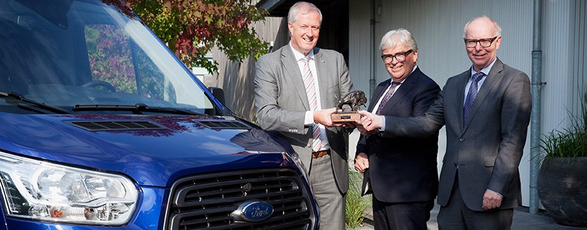 Ford Transit opnieuw Bestelauto van het Jaar